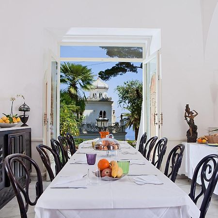 Luxury Villa Excelsior Parco Capri Restaurant photo